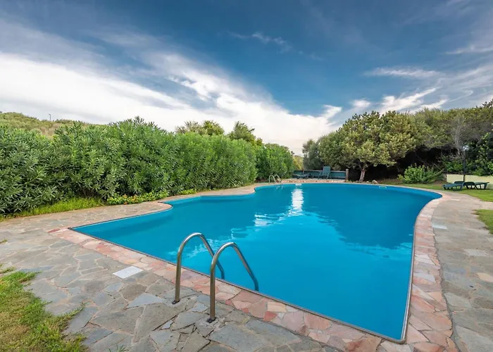 Daire With Pool Country Village, Stintino Punta de su Torrione